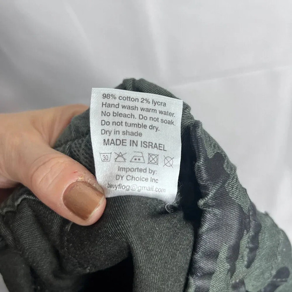 BEVY FLOG Camouflage Skinny Pants - Picture 11 of 12